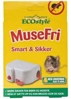 ECOstyle Skadedyrsbekæmpelse>MuseFri Smart & Sikker Musefælde
