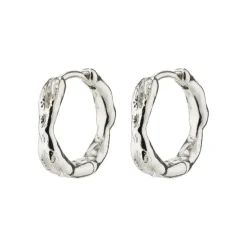 Pilgrim Smykker<Eddy Genanvendt Organic Shaped Hoops