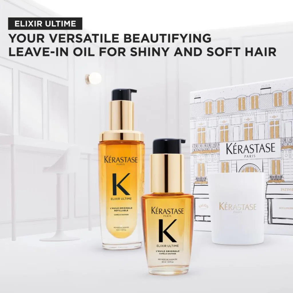 KÉRASTASE Elixir Ultime Duo Gaveæske< Gaveæsker|Hårpleje Gaveæsker