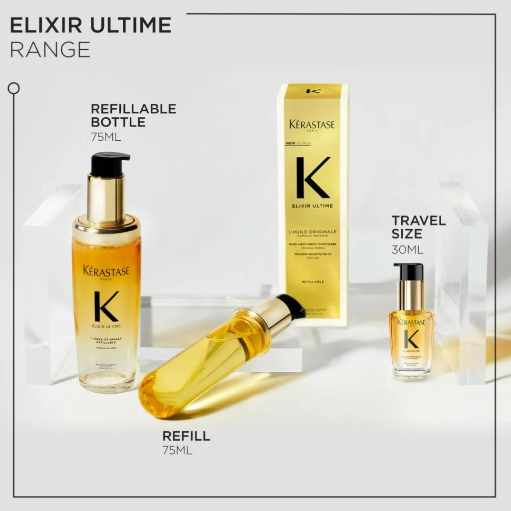 KÉRASTASE Rejsestørrelser<Elixir Ultime L’Huile Originale Hair Oil