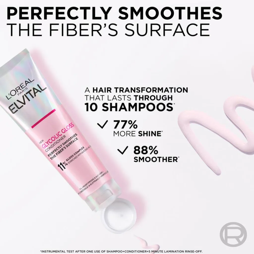 L'Oréal Paris Balsam>Elvital Glycolic Gloss Glansgivende Balsam