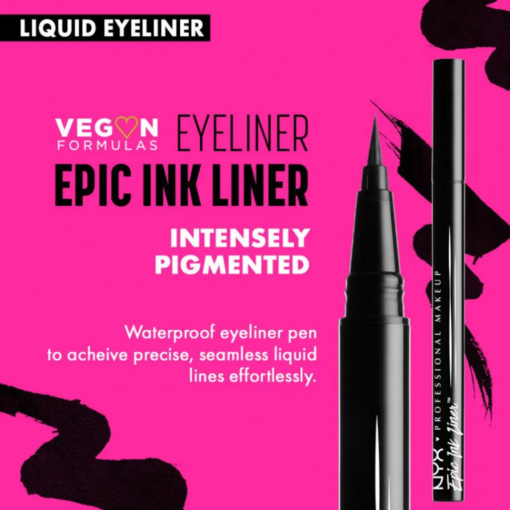 NYX PROFESSIONAL MAKEUP Eyeliner<Epic Ink Liner