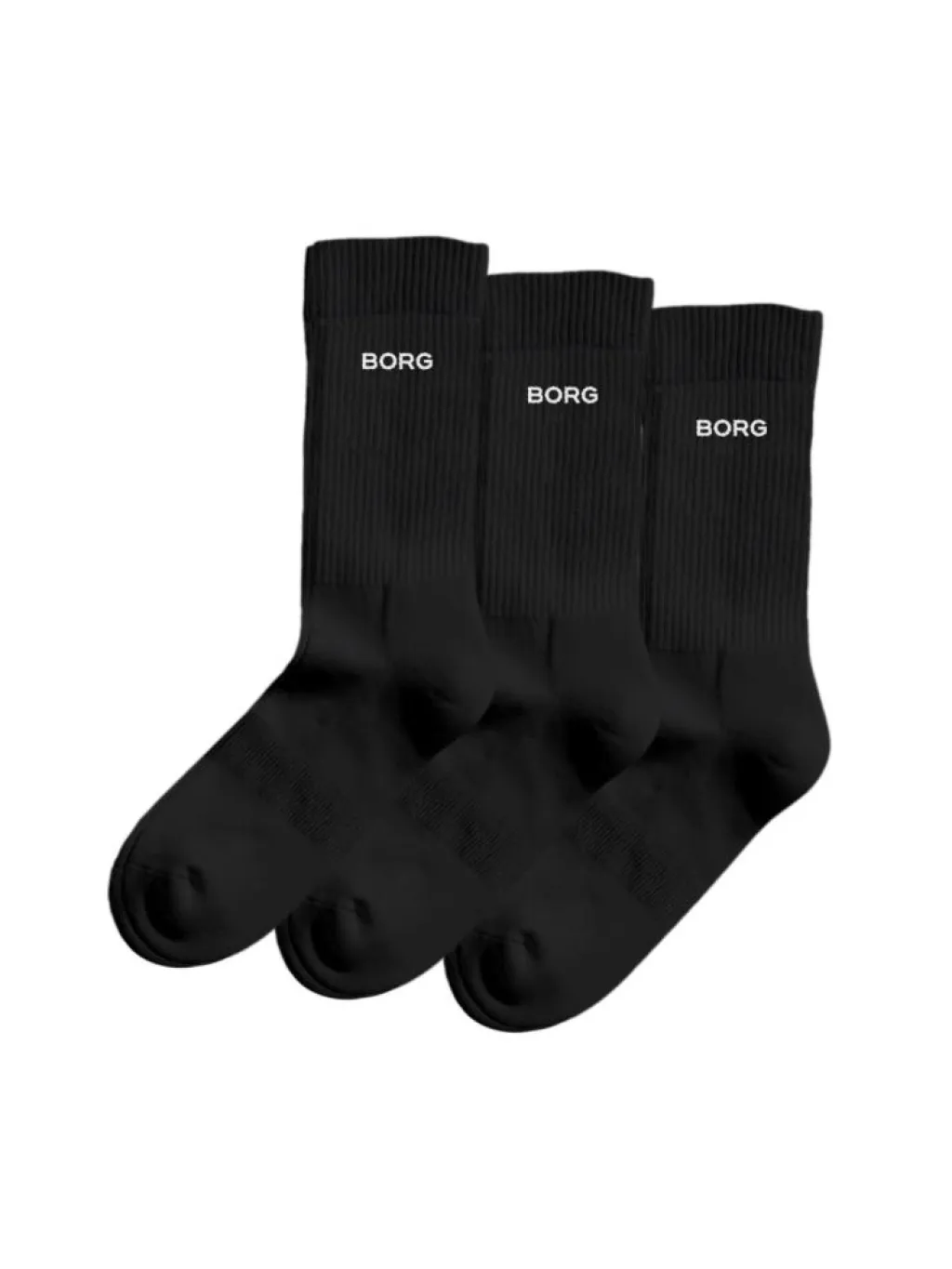 Björn Borg Essential Crew Sock 3 Pak< Tøj|Træningssokker