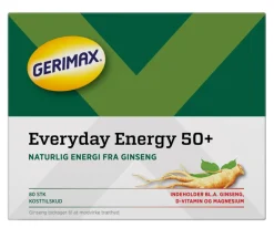 Gerimax Multivitaminer>Everyday Energy (50+)