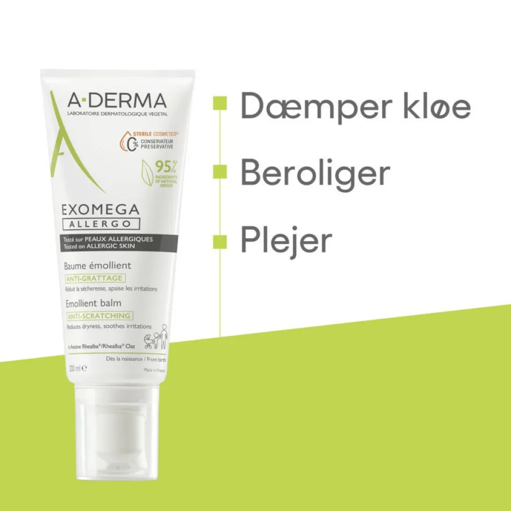 A-DERMA Babysalve|Hudpleje Til Børn<Exomega Allergo Anti-Scratching Balm