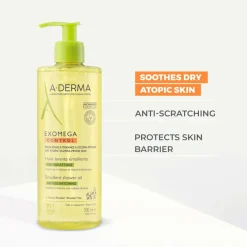 A-DERMA Kropspleje|Bodyshampoo<Exomega CONTROL Shower Oil