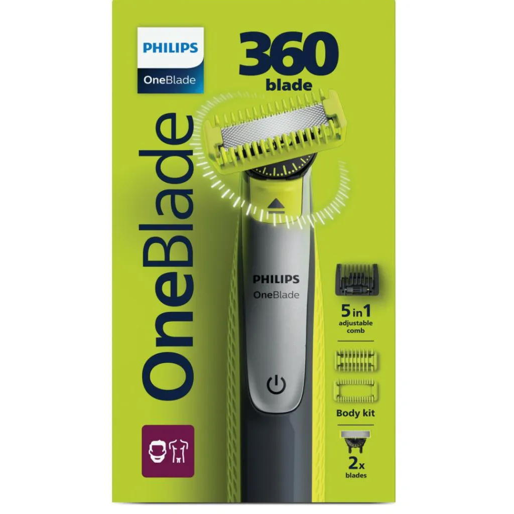 Philips Barbermaskiner>Face & Body 360 (NY)