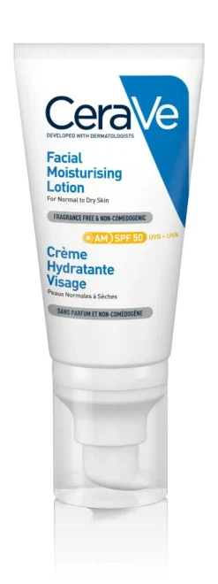 CeraVe Facial Moisturising Lotion SPF50< Dermatologisk Hudpleje Til Mænd|Til Mænd