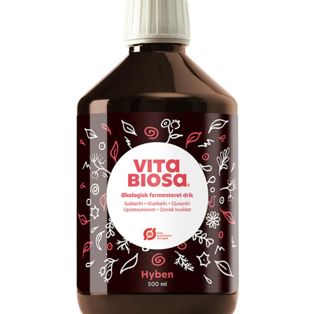 Vita Biosa Plante- & Urtedrikke<Fermenteret Drik med Mælkesyrebakterier Hyben Ø