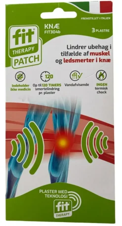 FIT Plaster Smertelindrende Plaster Knæ< Smerteplastre|Smerteplastre