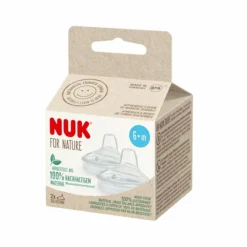NUK Sutteflasker & Tilbehør<Flaskesut Silikone 2-pak