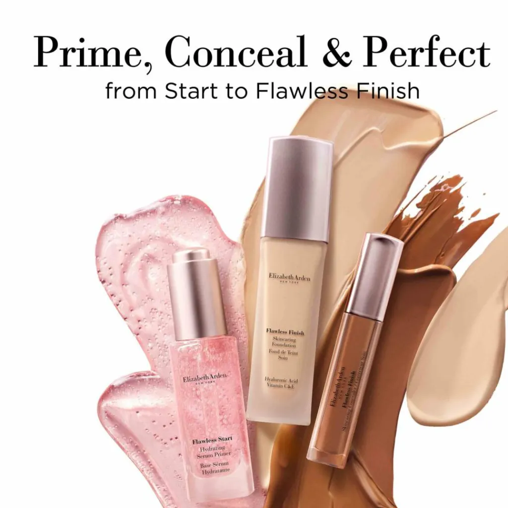 Elizabeth Arden Foundation<Flawless Finish Skincaring Foundation