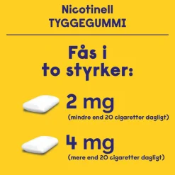 Nicotinell Fruit Tyggegummi 2 mg< Nikotintyggegummi|Rygestop