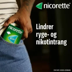 Nicorette® Nikotintyggegummi|Rygestop>Fruitmint 4 mg medicinsk tyggegummi
