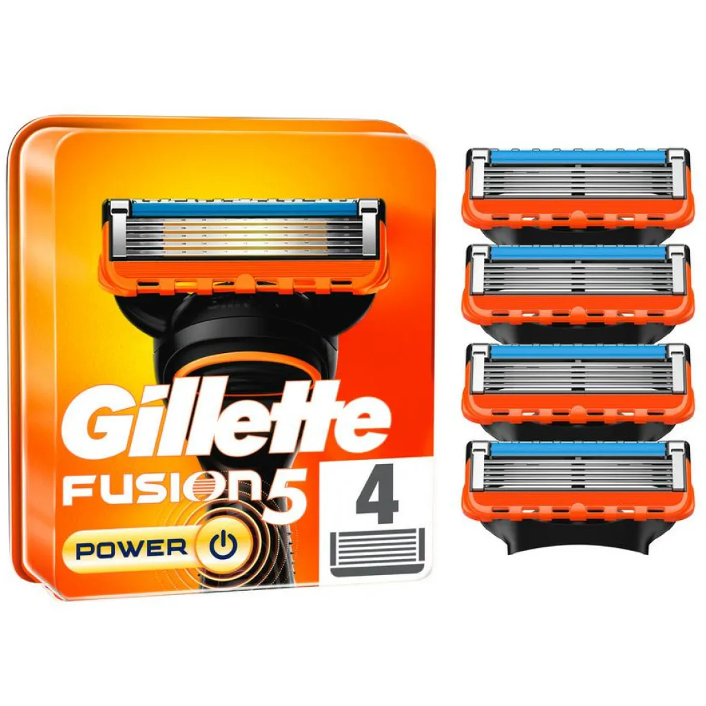 Gillette Fusion5 Power-Barberblade< Skrabere & Blade