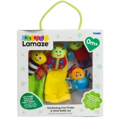 Lamaze Gardenbug Wrist Rattle Set<Børn Rangler