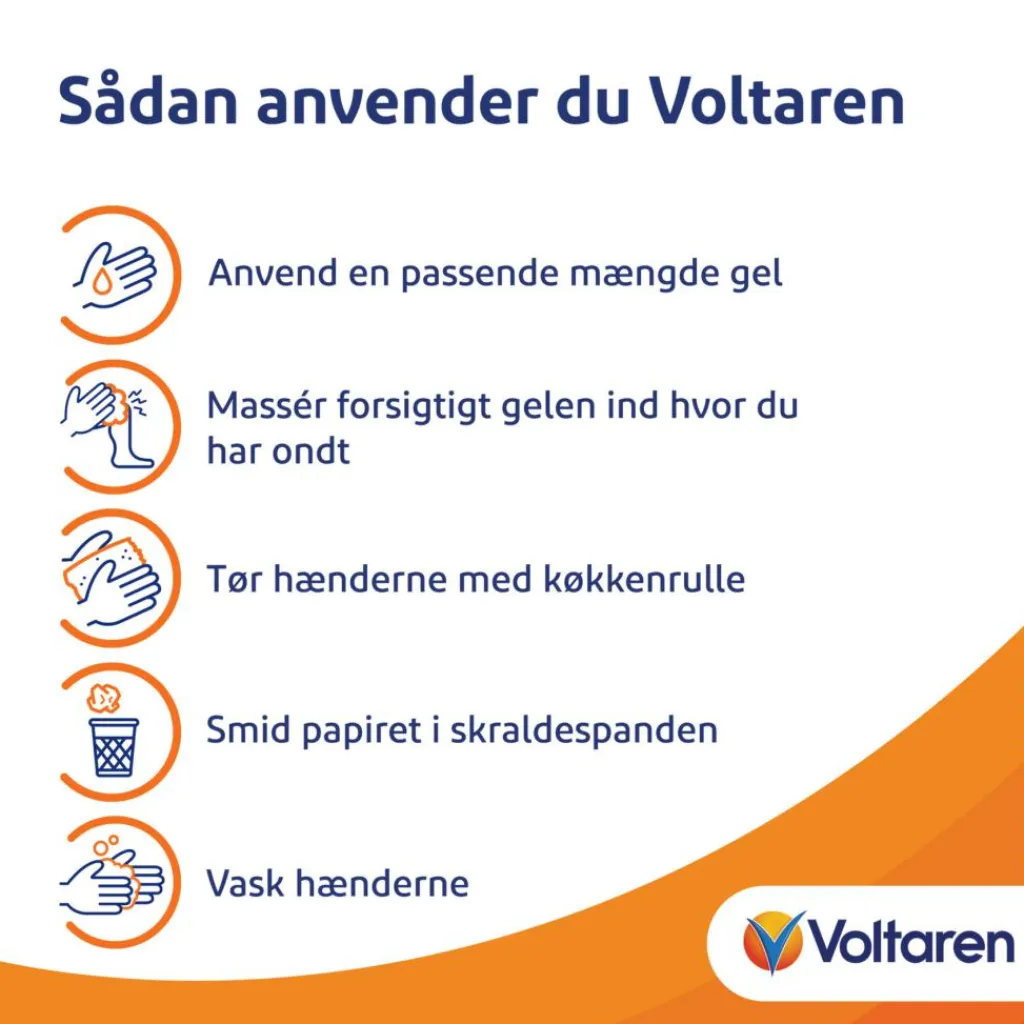 Voltaren Muskelsmerter|Smerter>Gel 11,6 mg/g