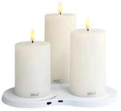 Sirius Lys & Lamper<Genopladelige lys & Multicharger ladestation