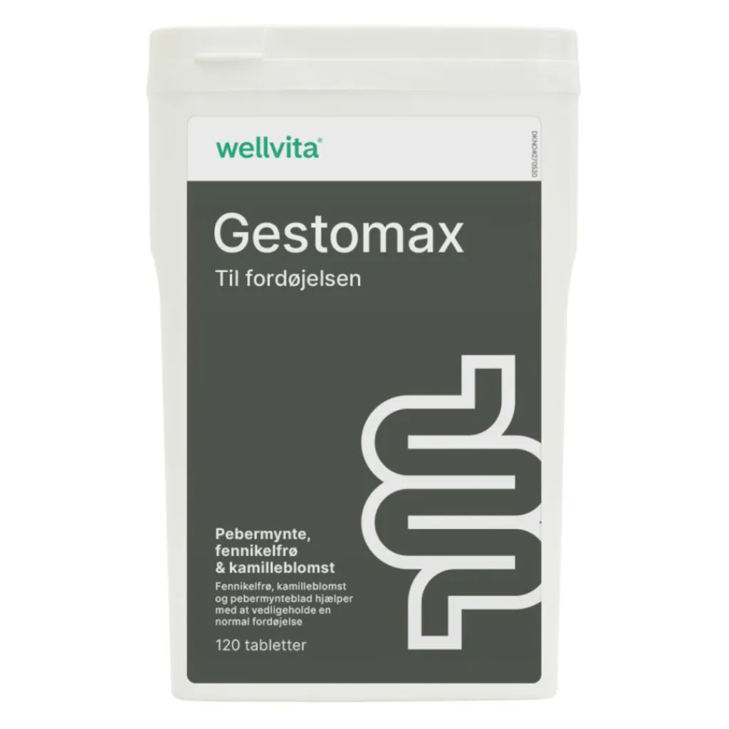 Wellvita Gestomax< Fordøjelse & Fibre