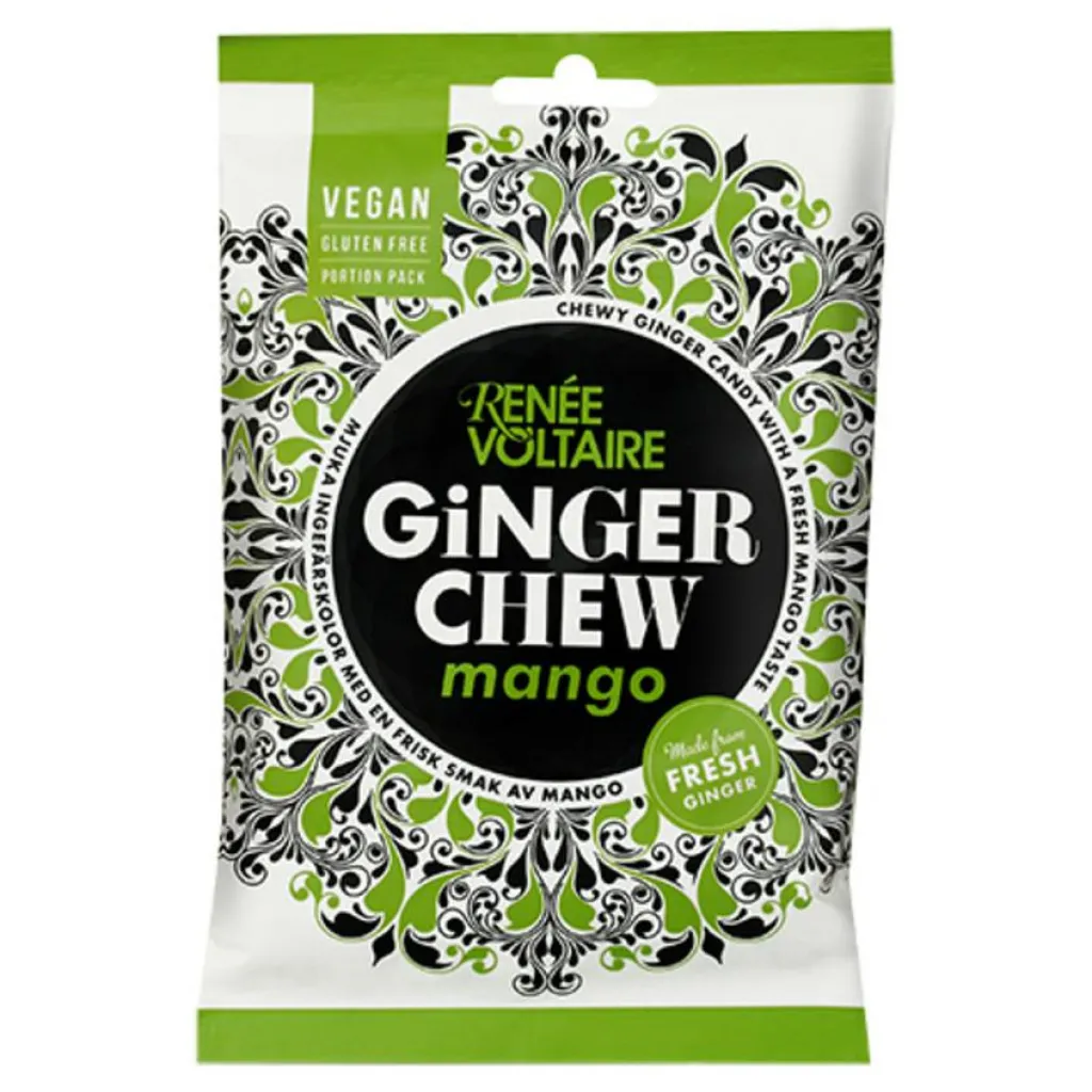 Renée Voltaire Ginger Chews Mango< Tørret Frugt & Nødder|Tørret Frugt & Nødder