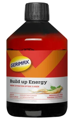 Gerimax Ginseng|Ingredienser<Ginseng Energikur