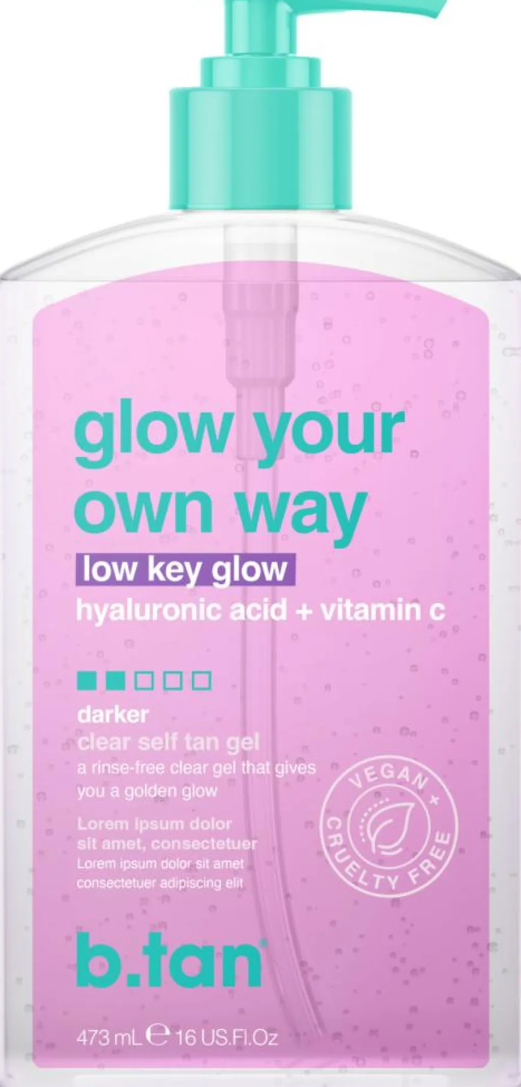 b.tan Selvbrunere<Glow Your Own Way Clear Self Tan Gel