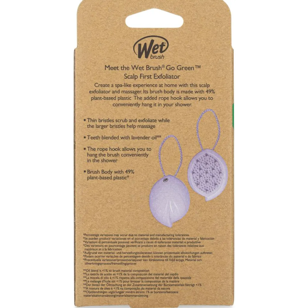 WetBrush Hårbørster>Go Green Scalp Exfoliator/Massage