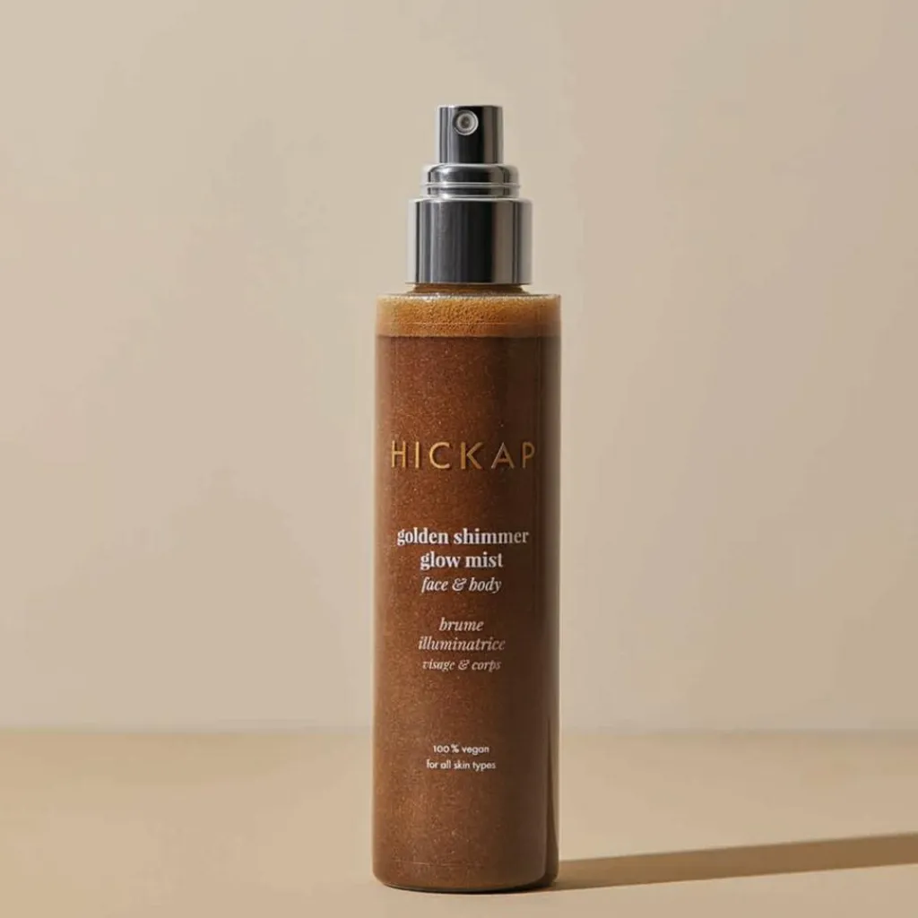 HICKAP Golden Shimmer Glow Mist Face&Body< Selvbrunere|Facial Mist
