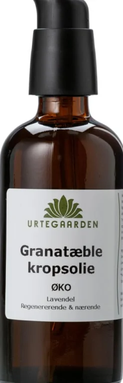 Urtegaarden Granatæble/Lavendel Kropsolie Ø< Øvrige Kosttilskud