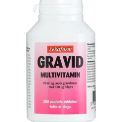 Lekaform Vitaminer Til Gravide>Gravid Multivitamin