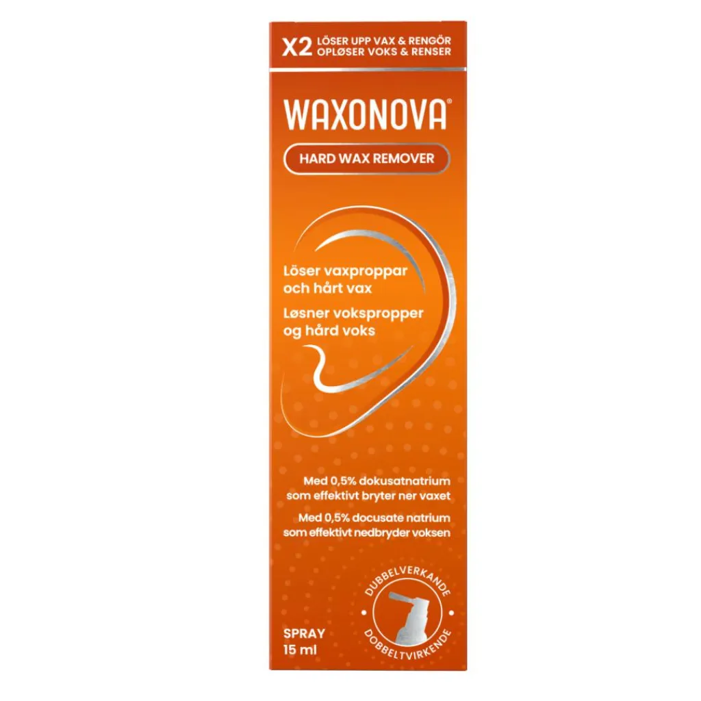 Waxonova Hard Wax Remover< Ører