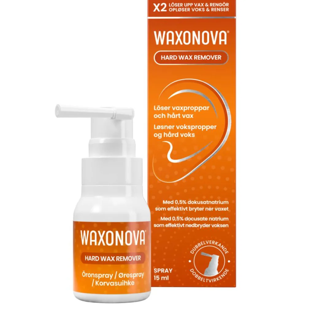 Waxonova Hard Wax Remover< Ører