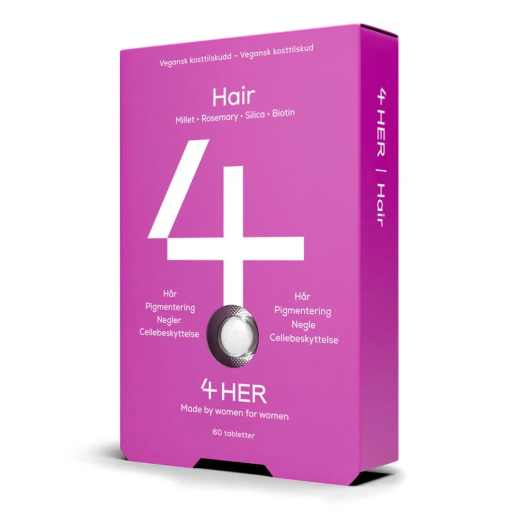 4 Him & Her 4Her Hair< Kosttilskud Til Kvinder