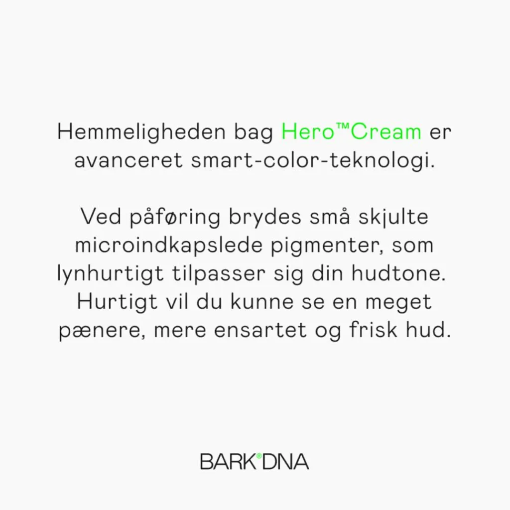 BARK™DNA Makeup Til Mænd|Dagcreme<Hero Cream