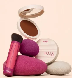 Benefit Cosmetics Blush- & Bronzerbørster<Hoola Wavemaker Bronzing Balm Brush