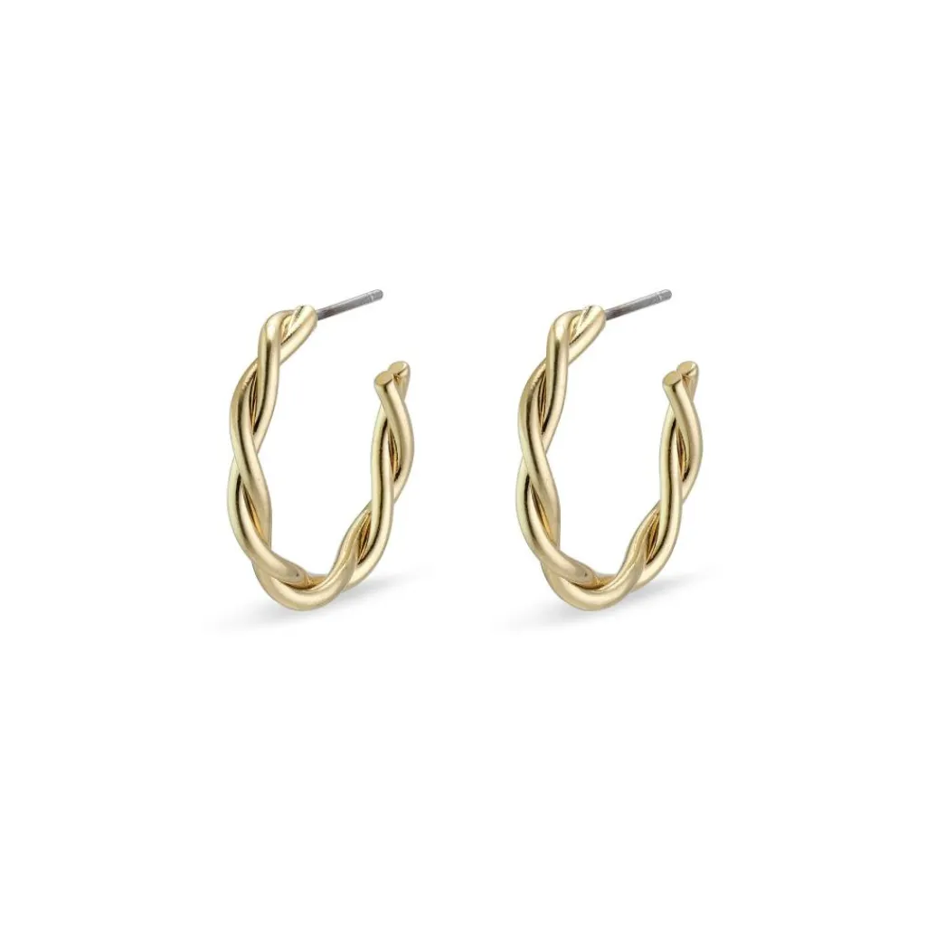 Pilgrim Smykker<Hoops Øreringe Naja