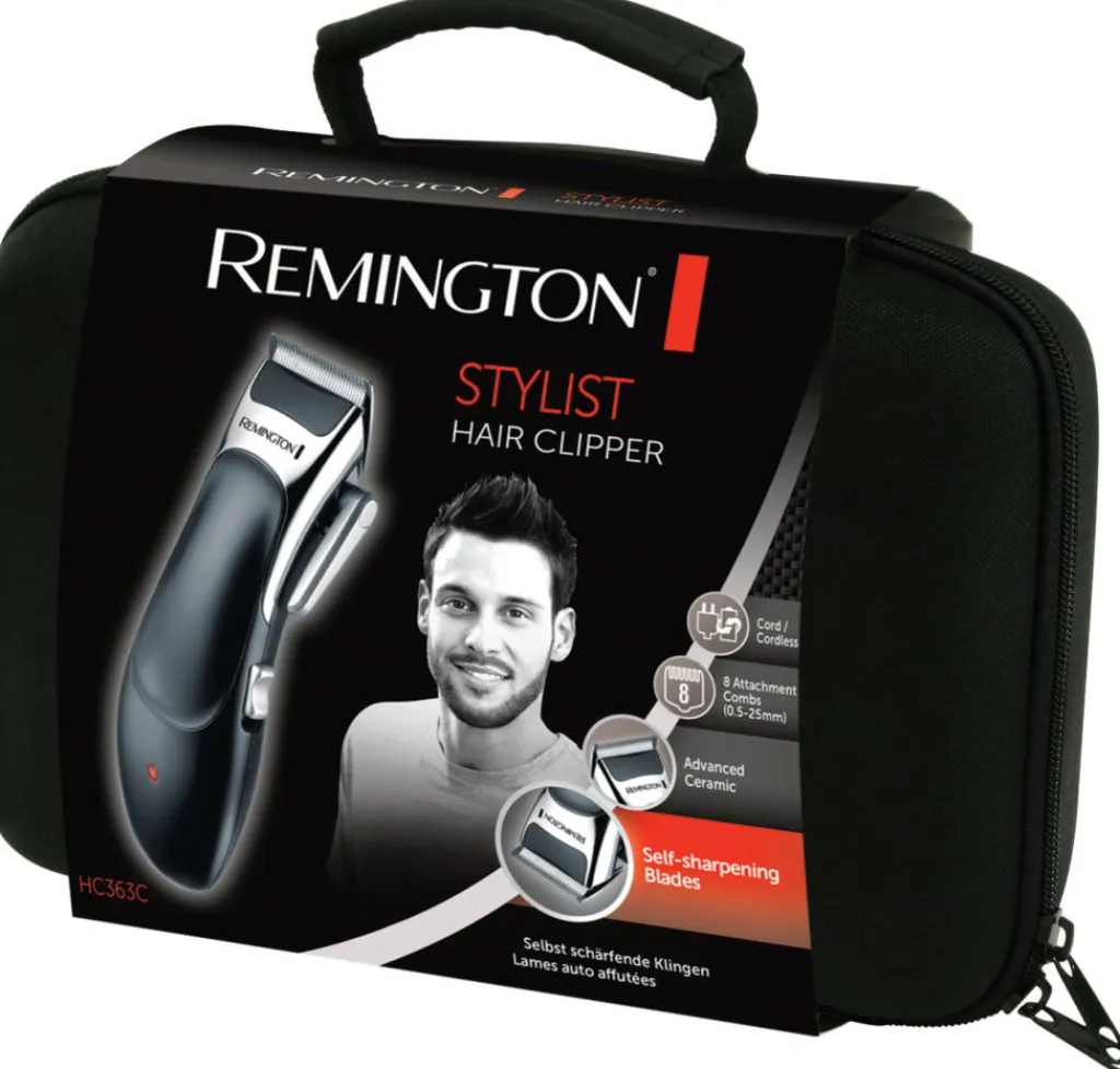 Remington Hårklippere|Hårtrimmere<Hårklipper sæt med 20 tilbehørsdele, HC3