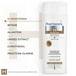 Pharmaceris Hovedbundspleje<H-Sensitonin Soothing and Moisturizing Micellar Shampoo