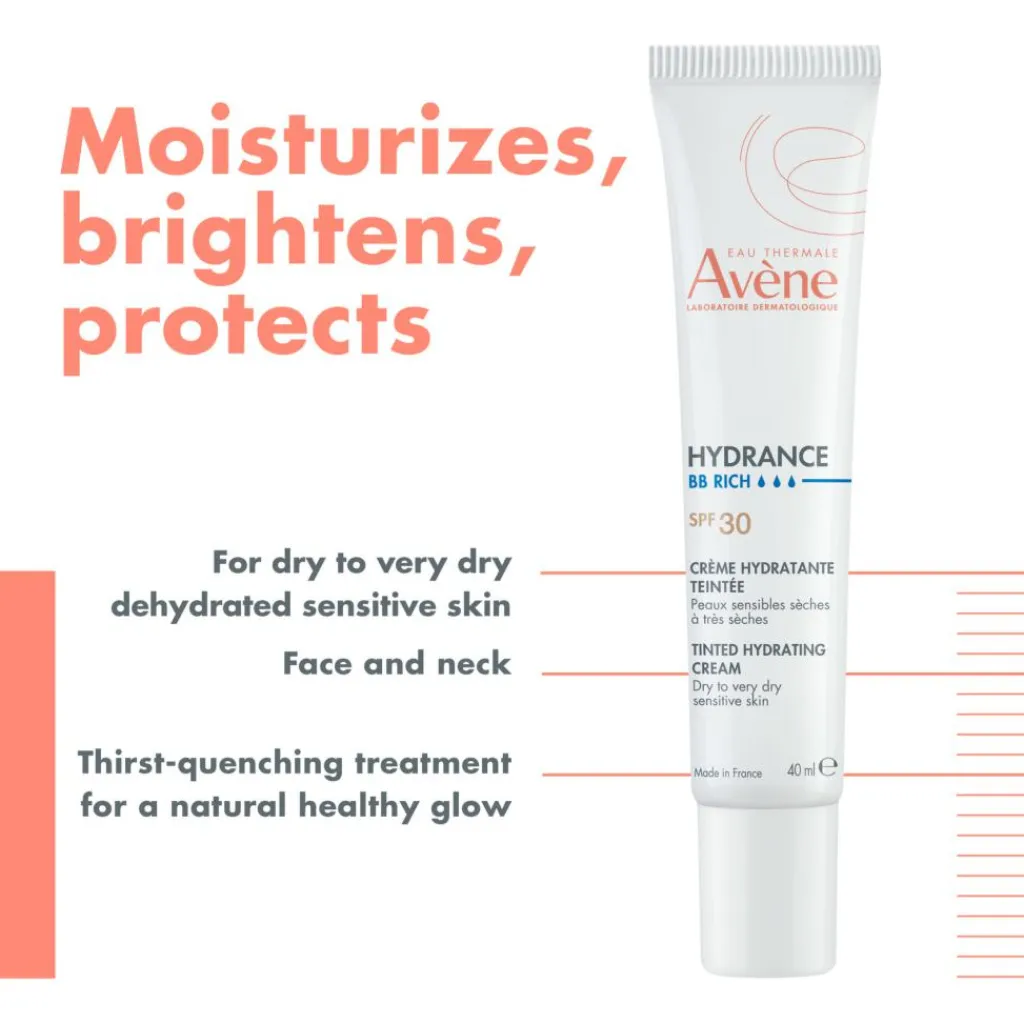 Avène Hydrance Hydrating BB Cream Rich SPF30< Ansigtspleje