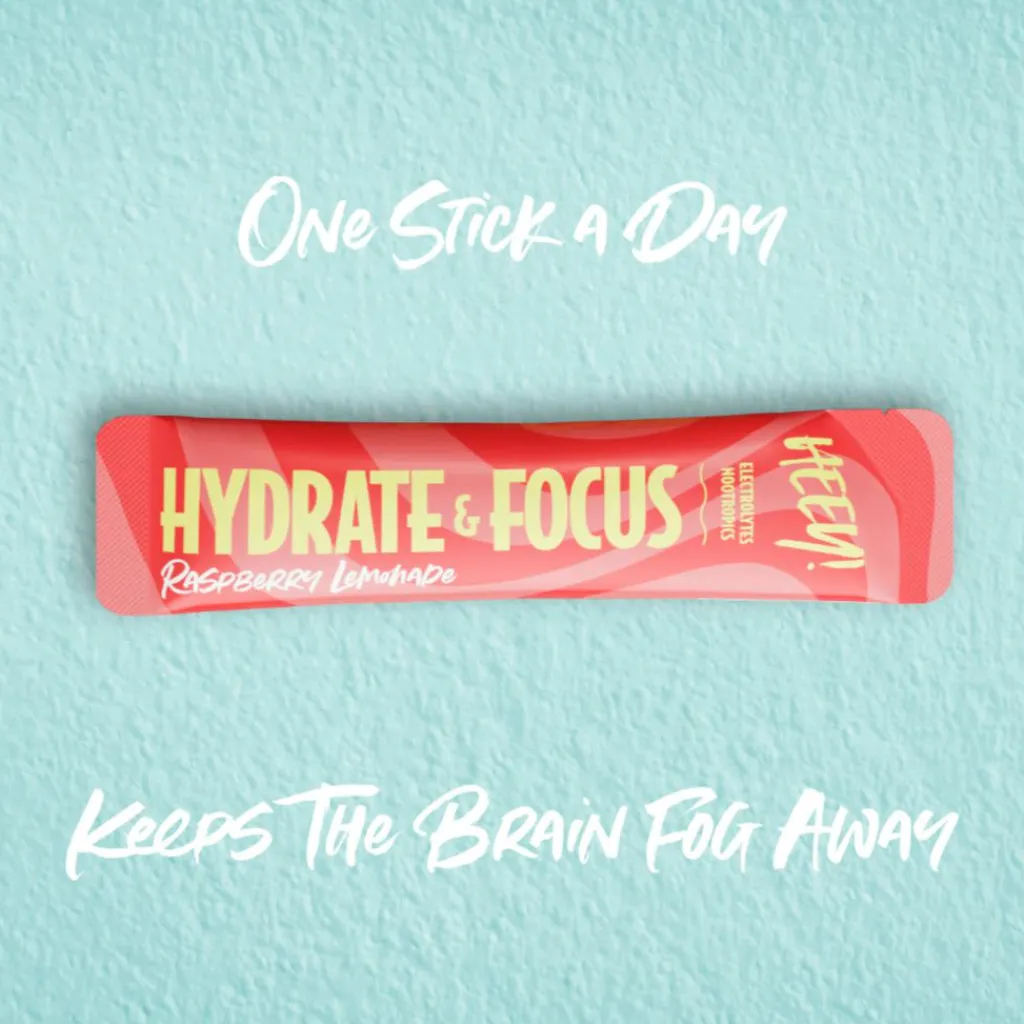 Heey! Elektrolytter<Hydrate & Focus Electrolytes + Lions Mane