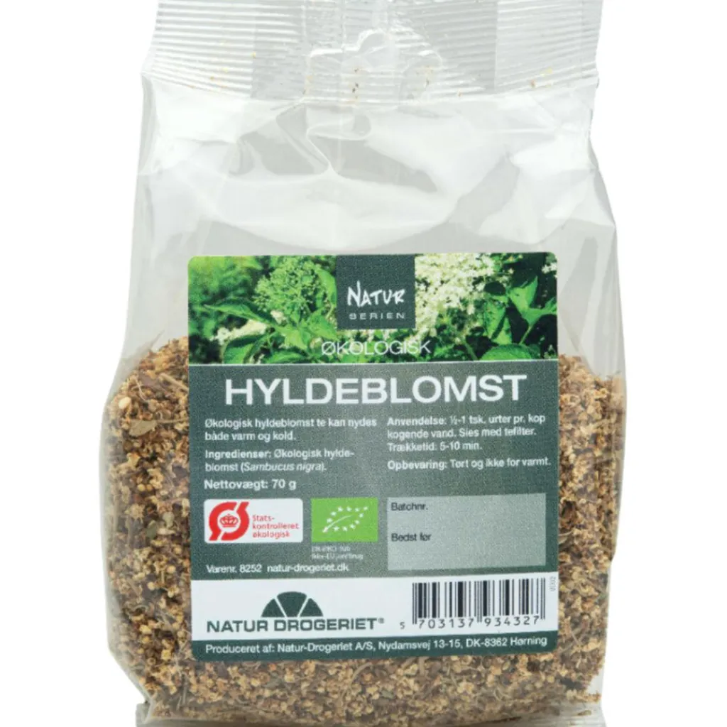 Natur Drogeriet Hyldeblomst Ø< Tørret Frugt & Nødder|Tørret Frugt & Nødder
