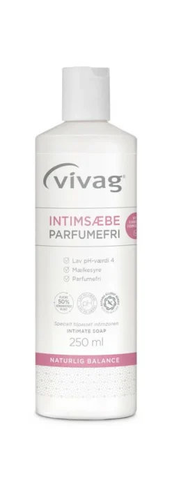 Vivag Intimsæbe< Intimpleje|Intimpleje
