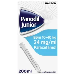 Panodil Hovedpine|Smerter>Junior 24 mg/ml oral suspension