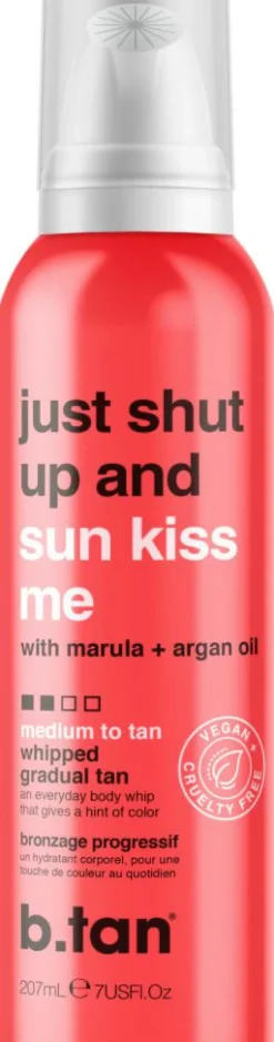 b.tan Selvbrunere>Just Shut Up & Sunkiss Me Everyday Glow Whip