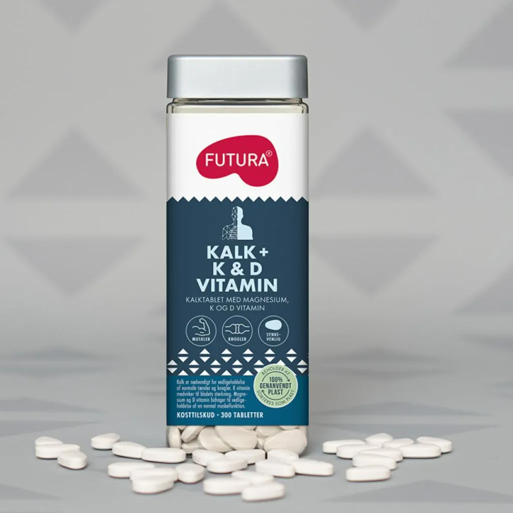 Futura Kalk + K & D vitamin< Kalk