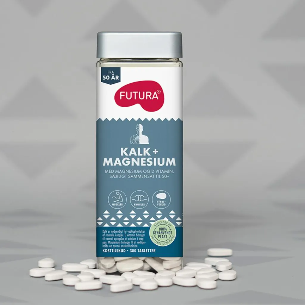 Futura Kalk>Kalk + Magnesium fra 50 år