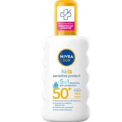 NIVEA Solcreme Til Børn|Solcreme>Kids Sensitive Protect & Play Spray SPF 50+