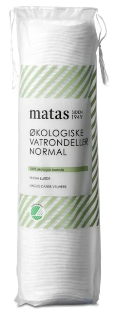 Matas Striber Vat & Vatpinde>Økologiske Vatrondeller Normal