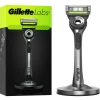 Gillette Skrabere & Blade>Labs Barberskraber med Exfoliating Bar