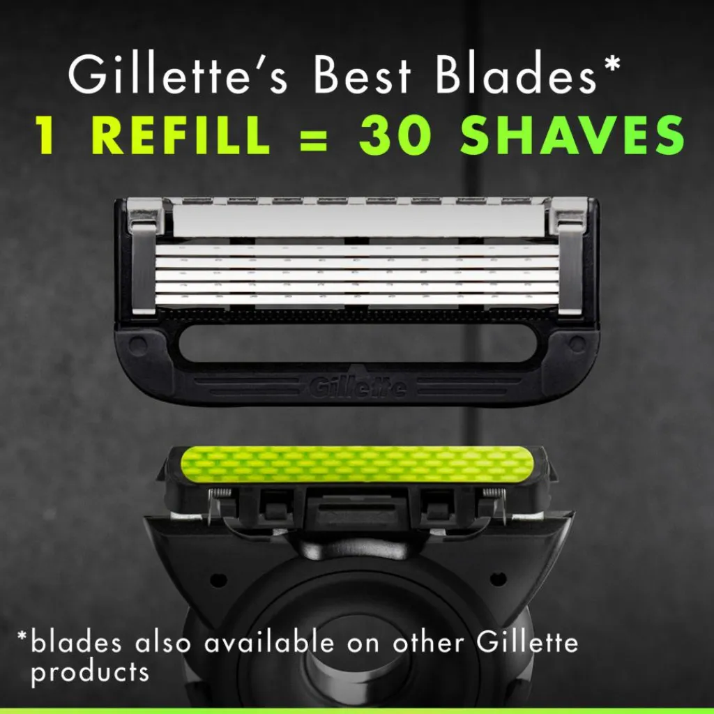 Gillette Labs Barberskraber med ExfoBar Travel Case< Skrabere & Blade